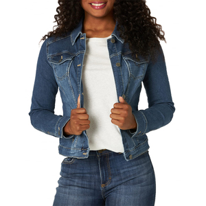 Chaquetas vaqueras para mujer de camioneros, pantalones vaqueros de gran tamaño recortados para mujer 2024, prendas de vestir, chaqueta vaquera, camisa negra, Chaquetas vaqueras y vaqueras - Product Image 1