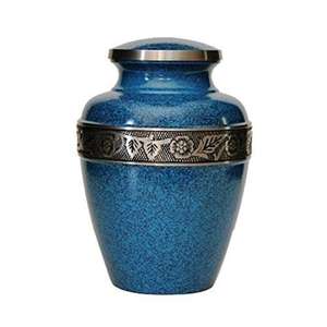 Dome Shape Top Metal Cremation Urns Pets And Adults Burial <b>Ashes</b> <b>Keepsake</b> Jar Handcrafted Latest Design Cremation Urn For Sale - Product Image 4