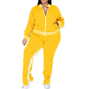 Survêtements légers en coton et polyester pour femmes, séchage rapide, respirants, vêtements d'hiver - Tailles plus grandes disponibles - Product Image 1