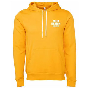 Bella+Canvas Stylish Cotton <b>Fleece</b> Printed Hoodie Purple <b>Mens</b> <b>Black</b> Hoodie Customizable Unisex Pullover Gray Hoodie Sweatshirt - Product Image 4