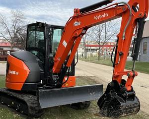 Mini pelle U48-5 Kubota de haute qualité Mini pelle de 5 tonnes avec pour moteur Kubota Nouveau EPA Farm Crawler Digger Mini Bagger - Product Image 5