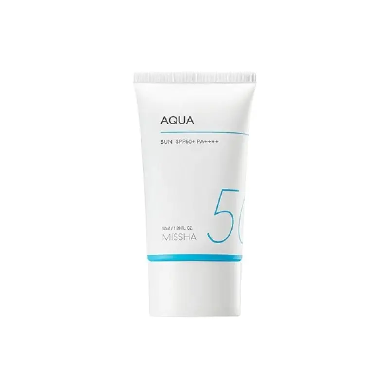 MISSHA Korean Skincare Sunscreen All Around Safe Block AQUA Sun SPF50 + PA ++++ - 50ml