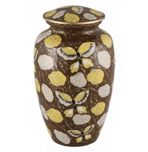 โกศเผาศพโลหะแบบคลาสสิกสำหรับเก็บเถ้ากระดูกมนุษย์เพื่อการจัดเก็บที่ทนทาน โกศเถ้ากระดูกโลหะตกแต่งสไตล์อเมริกัน - Product Image 4