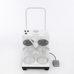 Unità di Aspirazione Elettrica Portatile Chirurgica Ospedaliera - Portata 15L/min, Serbatoio 1000ml, Rumore 60dB, AC 110-220V - Product Image 1