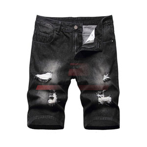 Service OEM, vente en gros, shorts en jean pour hommes sur mesure - 100% coton, uni, décontracté, séchage rapide, haute qualité, marque privée - Product Image 1