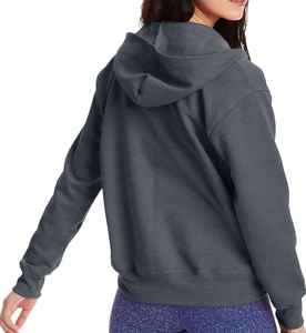 Sweat à capuche demi-fermeture éclair de haute qualité pour femmes tissu tricoté respirant impression de logo personnalisé grande taille conception fabuleuse OEM disponible - Product Image 5