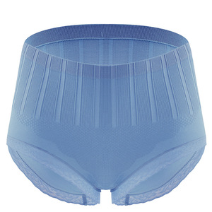 Culotte gainante taille haute en modal pour femme, effet ventre plat et rehaussement des fesses, sans couture, sous-vêtement quotidien - Product Image 3