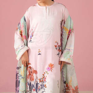 Traje Pakistaní de 3 Piezas para Mujer, Conjunto de Vestido Tradicional, Nueva Colección de Moda Pakistaní de Tendencia - Product Image 5