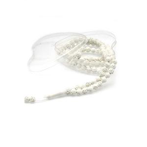 Cuentas de Oración Perfumadas con Diseño de Rosas en Caja de Corazón - Product Image 3