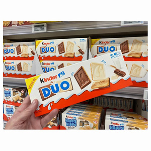 Kind-Er Duo บิสกิตสีขาวและนมช็อกโกแลต5x2er 12บาร์5.3ออนซ์น้ำตาลเวเฟอร์แบบหวานบรรจุจำนวนมากพร้อมคุณสมบัติกลูโคส - Product Image 3