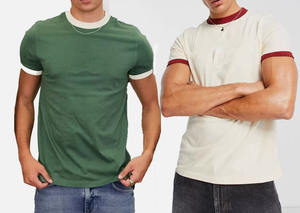 OEM & ODM <b>Men's</b> Round Neck T-<b>Shirt</b> Half Sleeve High Fashion Casual Wear Available in All Sizes and Customized Colors - Product Image 2