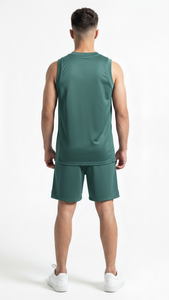 Maillot de basket-ball marron premium pour les équipes de compétition, les clubs d'entraînement, vêtements en maille respirante - Product Image 5