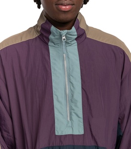 Chaqueta Cortavientos Informal Personalizada de Alta Calidad, Talla Grande, Transpirable, con Forro de Malla, Cierre de Cremallera, Diseño de Parches, Color Combinado, Ligera, Bordada - Product Image 4