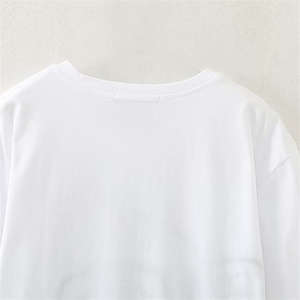 Camisetas de Mujer 100% Algodón, Talla Personalizada, Verano, Casual, Secado Rápido, Antiarrugas, para Uso Diario, con MOQ Bajo - Product Image 6