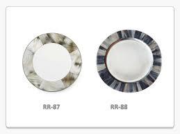 Assiettes de chargeur en corne très animale Assiettes de couverts en corne pour table à manger Vaisselle Chargeur Plats Plats - Product Image 6