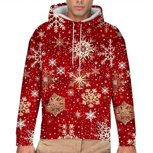 <b>Christmas</b> Sweatshirts Unisex 2025 Trendy Solid Zipper Winter Long Sleeve <b>Hoodies</b> Big and Talls - Product Image 6