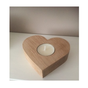 Portavelas Minimalista de Madera con Acabado Liso y Elegante para un Ambiente Cálido y Sutil en Cualquier Espacio - Product Image 6