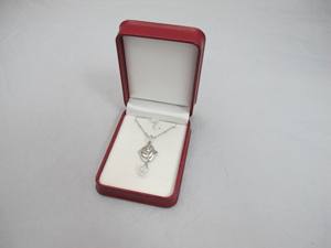 75*97 * H40 mm Délicat Imprimé Rectangle Bijoux De Stockage Élégant Pendentif Boîte À Bijoux - Product Image 6