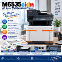 Imprimante multifonction couleur A4 d'occasion M6535cidn, 35 ppm, recto-verso, réseau, copieur, scanner, fax, machine de bureau, Chine