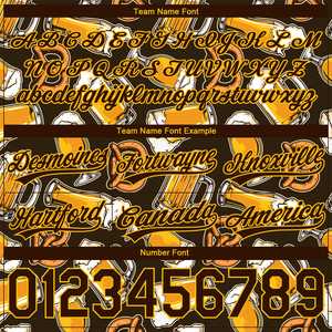 Short personnalisé marron or motif 3D Design bière authentique short de basket-ball vêtements de sport industrie de l'ommiz - Product Image 3