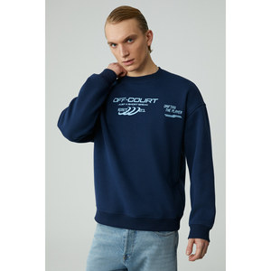 Sudadera de Algodón Orgánico para Hombre con Detalle Estampado de GRIMELANGE por CASSY - Product Image 4