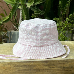 Chapeau Bob en Coton Rayé Personnalisable avec Logo, Idéal pour le Printemps et l'Été, Tendance, Sport, Extérieur, Fabriqué au Vietnam, Fournisseur - Product Image 4