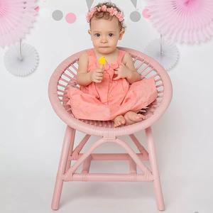 Meubles colorés pour enfants, chambre à coucher, chaise en rotin naturel, sièges pour bébés, fabriqués au Vietnam, OEM accepté, vente en gros - Product Image 6