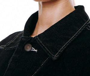 Chaqueta Vaquera Informal para Mujer, Transpirable, Diseño Personalizado, Forro de Algodón de la Mejor Calidad, Invierno, Cierre de un Botón, Personalizable - Product Image 5