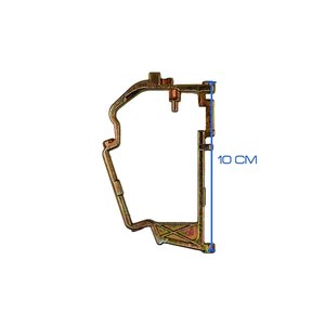 Pièce de réparation de support de verre de rétroviseur gauche pliant pour Mercedes W210, W140 - Product Image 4
