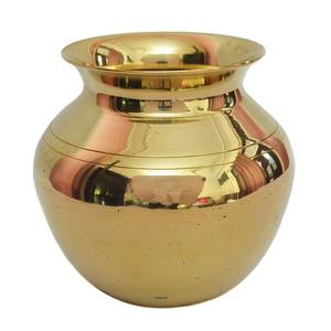 Lota de Latón Puro Vintage de Alta Calidad con Acabado Pulido para Uso en la Cocina, Artículo de Cocina Árabe Antiguo Lutiya - Product Image 5