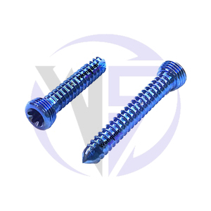 Implant chirurgical 2.7mm vis de verrouillage en titane fixation de fracture orthopédique vétérinaire pour animaux de compagnie plaques osseuses pour chiens et chats - Product Image 1