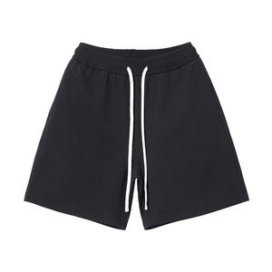 กางเกงขาสั้นออกกำลังกายผู้ชาย สไตล์ใหม่ ลำลอง ยืดหยุ่น ระบายอากาศ แห้งเร็ว มีกระเป๋า สำหรับวิ่ง ออกกำลังกาย ผ้าถักเรียบสีพื้น - Product Image 5