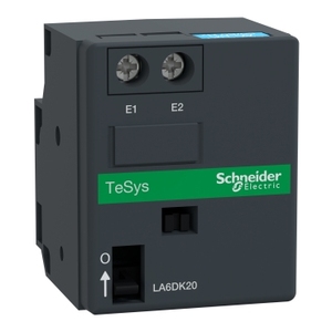 Blocco Ausiliario SCHNEIDER ELECTRIC LA6DK20J TeSys D per Contattori 12 V DC/AC 50...60 Hz - Product Image 1