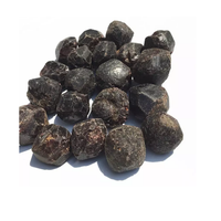 Cristaux de guérison Reiki en grenat indien et agate bruns naturels bruts non polis pour la décoration intérieure