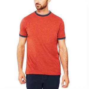 Camisetas de algodón para hombre, precio al por mayor, OEM, diseño personalizado, estampado, cuello redondo, manga corta, estilo callejero, camiseta transpirable para hombre - Product Image 1