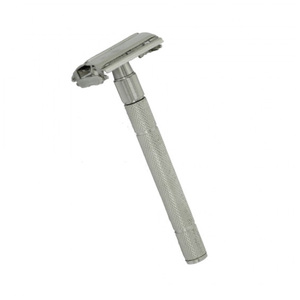 Good Quality Stainless Steel Safety Razor Stainless Steel Manual Razor For <b>Men</b> BY ZACHARAY INDUSTRIES - Product Image 4