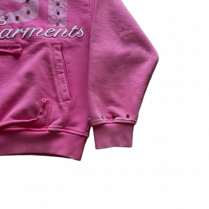 Sweat-shirts à fermeture éclair fabriqués en usine en gros, imprimés délavés, pierres, streetwear, hip-hop, mode, surdimensionnés, vintage, d'hiver - Product Image 5