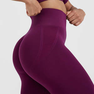 Womens Solid High Elastic <b>Leggings</b> Comfortable Breathable Four-Way Stretch Eco-Friendly for Daily Wear <b>Gym</b> Workout - Product Image 6