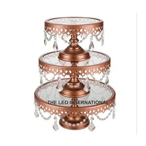 Base para Pastel de Resina Epoxi, Forma Cuadrada, Acabado Dorado, Decoración para Bodas, Fiestas y Eventos, Adorno para el Hogar - Product Image 3