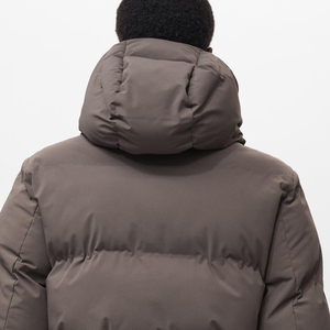 Latest Button Closure Bomber Jacket <b>For</b> Men <b>Quilted</b> Waterproof Anorak High Quality Customized Logo Wholesale Rate Casual Wear - Product Image 6