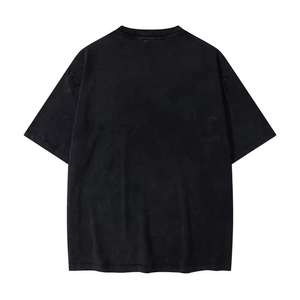 T-shirts en coton pour hommes Logo personnalisé vierge lourd Design T-shirt personnalisé vintage pour hommes Slim Fit personnalisé 100% coton - Product Image 4