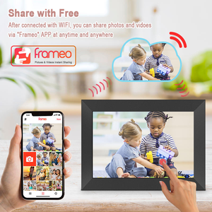 Marco de Fotos <span class=keywords><strong>Digital</strong></span> con Pantalla LCD de 10.1 Pulgadas, Wifi, Almacenamiento en la Nube, para Compartir Álbumes de Videos, Descarga Gratuita de Fotos, Precio de Fábrica - Product Image 4