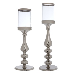 Soporte de vela de metal de aluminio para decoración de boda, soporte de vela votiva con acabado antiguo decorativo de forma personalizada - Product Image 6