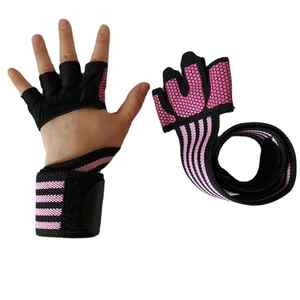 Gants d'entraînement unisexes légers en microfibre Gants de fitness respirants pour les sports de gymnastique Gants d'haltérophilie durables - Product Image 2