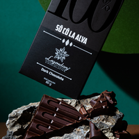 Barra de Chocolate Negro de Alta Calidad, Fabricación Profesional, para Parejas