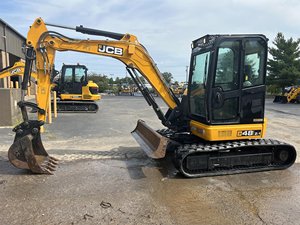 2021 JCB 48Z-1 Mini pelle avec Bosch Rexroth composants de noyau de cylindre hydraulique moteur pompe à moteur boîte de vitesses PLC - Product Image 2