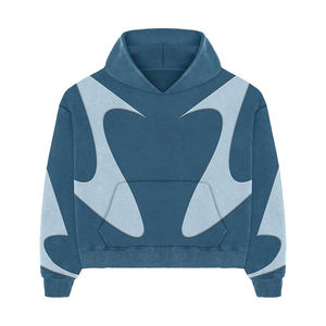 OEM Survêtements de sport d'hiver unisexe, grande taille, respirants, à capuche, coupe ample, en polaire unie, polyester/coton, Antom - Product Image 6