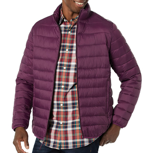 Produit à la mode vestes pour hommes nouvelle vente en gros col montant respirant manches longues doudoune pour hommes - Product Image 4