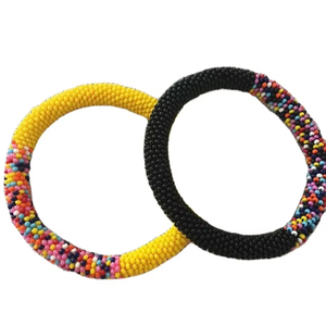 Últimas pulseras de cuentas de lujo Brazalete bordado hecho a mano Diseño clásico Multicolor elegante para elevar su estilo de moda - Product Image 3