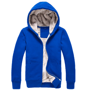 Poids lourd coton Plus velours pull à capuche épaissi polaire sweat pour hommes femmes hiver numérique confortable - Product Image 5